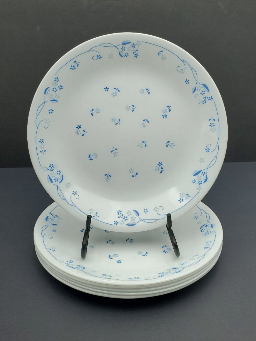Corelle Provincial Blue Luncheon Plates Corning Blue Flowers Salad Plates